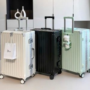 JT988 ALUMINUM FRAME SUITCASE WITH TSA LOCK